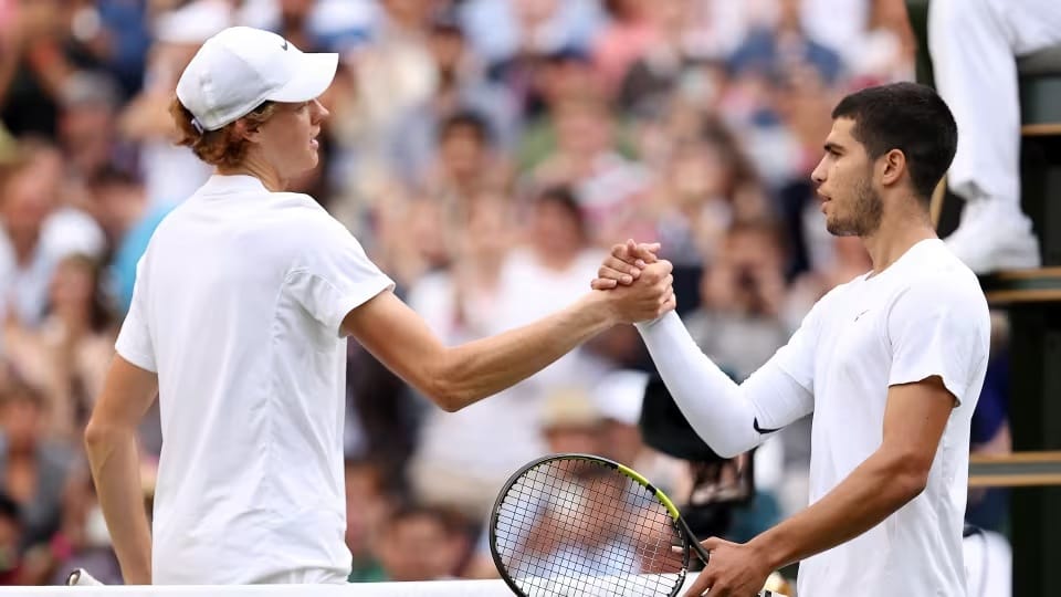 Front Row Seat: Sinner beats Alcaraz to win first Wimbledon title