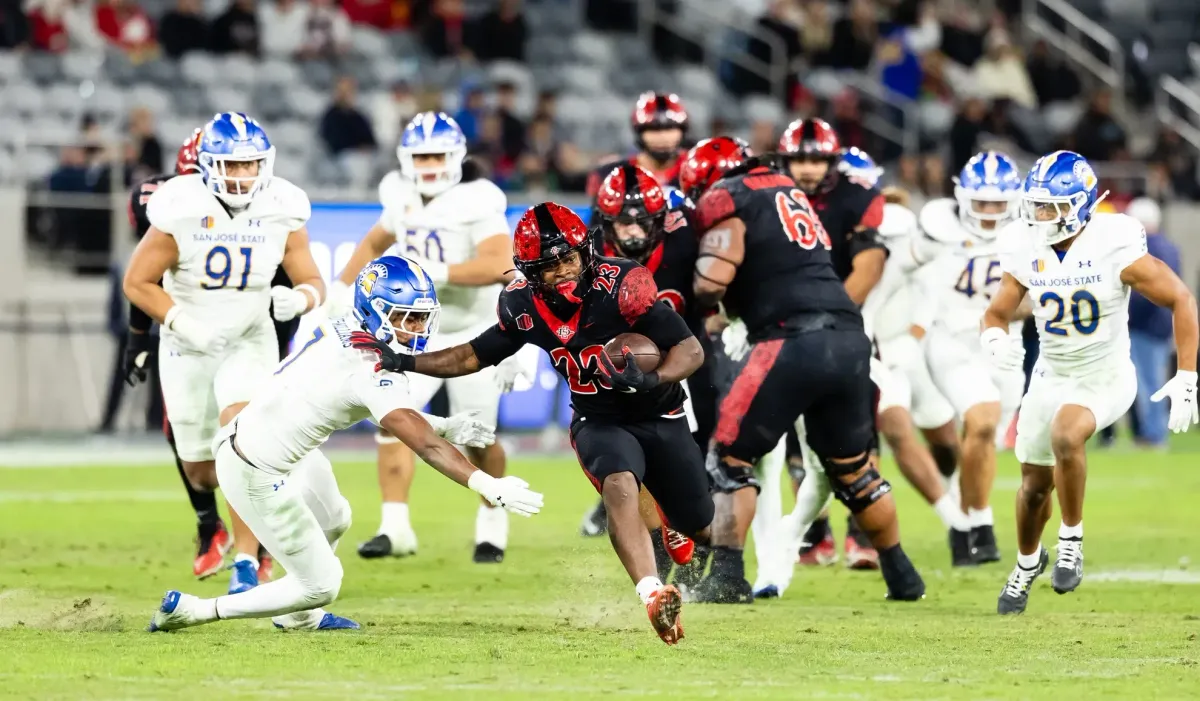 SDSU dominates again, finishes season undefeated at home