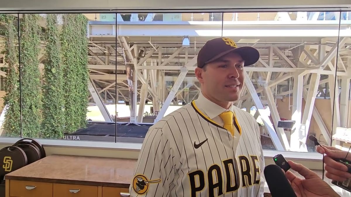 Dennis Lin: "It's very Padres, if you think about it."