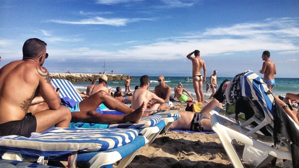 What happened at the nude beach?