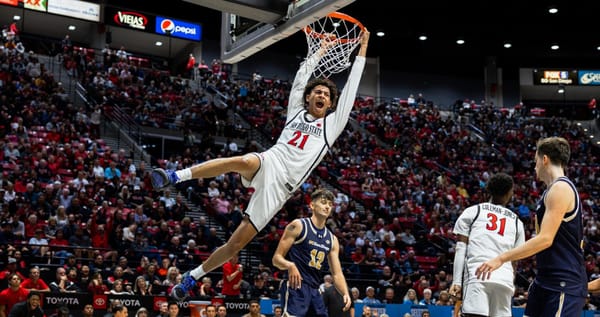 Front Row Seat: Miles Byrd withdraws from NBA Draft, returns to SDSU