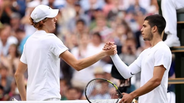 Front Row Seat: Sinner beats Alcaraz to win first Wimbledon title